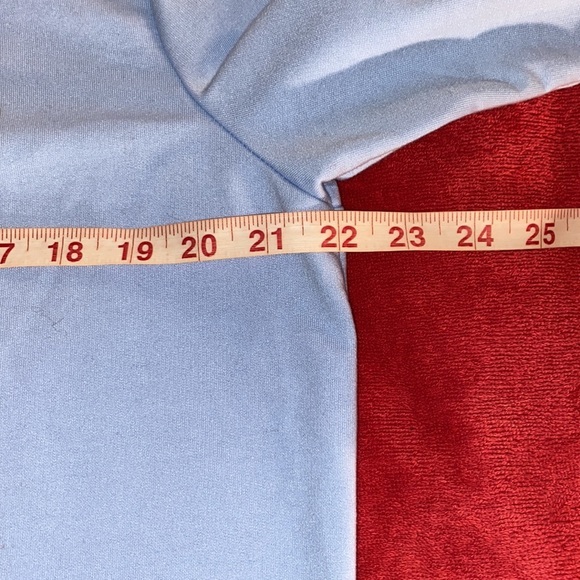 NWOT Women’s Powerpuff Girls/Bubbles Sky Blue RomWe Crewneck Sweatshirt - Picture 11 of 12